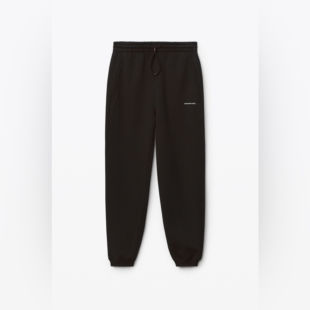 Alexander Wang Unisex Sweatpant in Dense Fleece Size XS